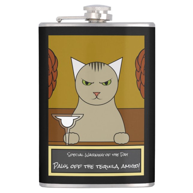 Flasques Cinco de Meow Flask (Devant)