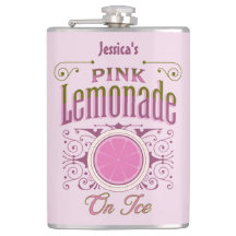 Citronade rose Vintage Sur Glace