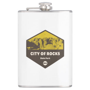 Flasques City of Rocks State Park Nouveau-Mexique
