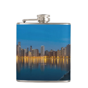 Flasques Cityscape du nord de Chicago