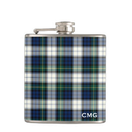 Flasques Clan Gordon habit Tartan Monogrammé