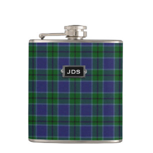 Flasques Clan monogramme Scott Tartan Tartan Plaid