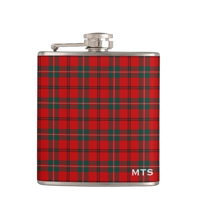 Flasques Clan Scott Tartan Monogram (Devant)