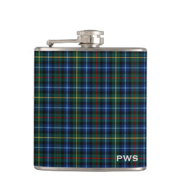 Flasques Clan Smith Tartan Monogramme