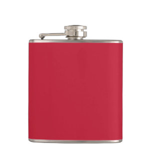 Flasques Classic solide Vrai rouge