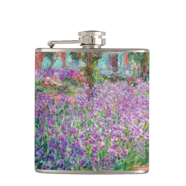 Flasques Claude Monet - Le jardin de l'artiste à Giverny (Devant)