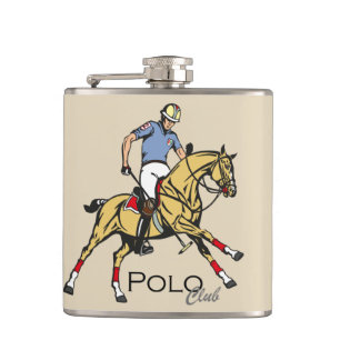 Flasques club de polo équestre