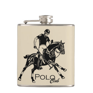 Flasques club de polo équestre