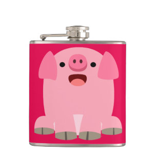 Flasques Cochon De Carton Oinking