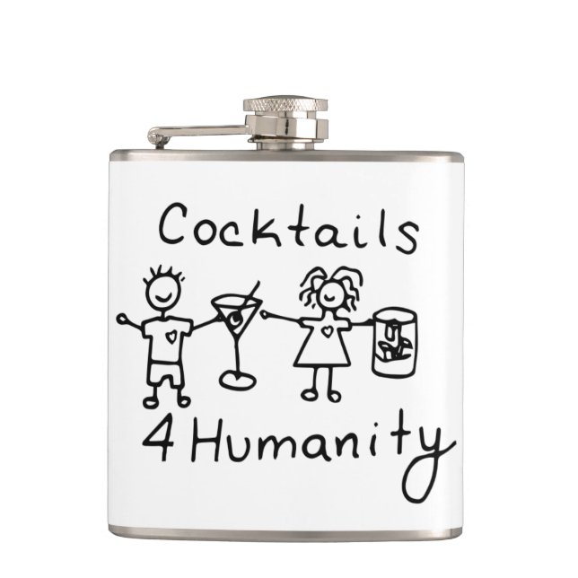 Flasques Cocktails4Humanity Flask (Devant)