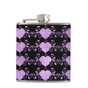 Flasques Coeur abstrait de Steampunk