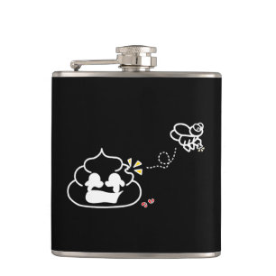 Flasques Coeur brisé Poop - Brootsch le PooPoo