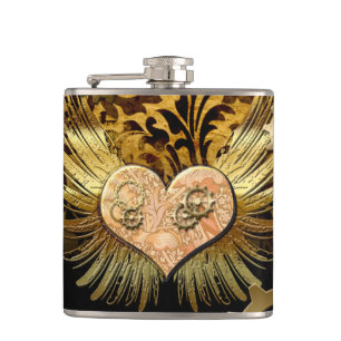 Flasques Coeur vapeur