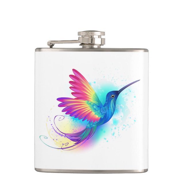 Flasques Colibri arc-en-ciel exotique (Devant)