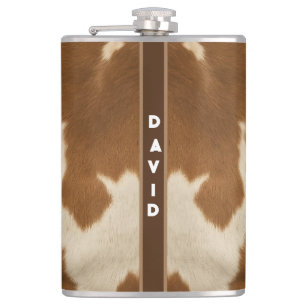 Flasques Collection moderne Vache Faux Cuir Élégante