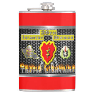 Flasques Conception Cool 25e division d'infanterie