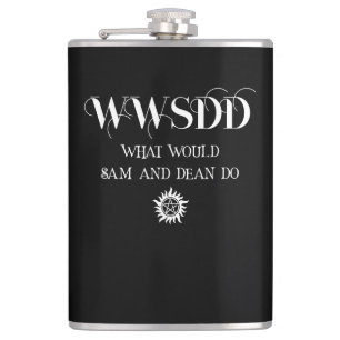Flasques Conception de citation WWSDD avec symbole de solei