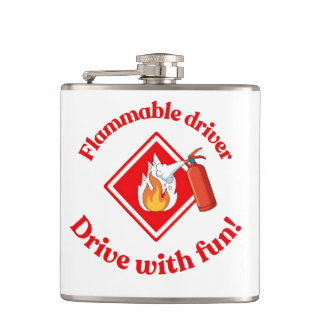 Flasques Conducteur Inflammable Cadeau pour Camionneur | Dr