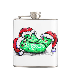 Flasques Conserves au vinaigre de Noël