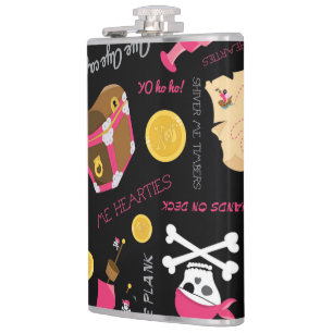 Flasques Conservez ou créez votre propre flacon, 6 oz. Flèc