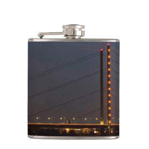 Flasques Cool, moderne et urbain Rheinkniebrucke