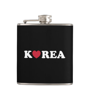 Flasques Corée Love Heart Flask