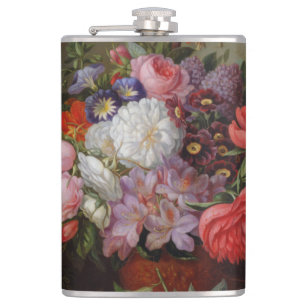 Flasques Cornelis Johannes van Hulsteijn Vase avec Fleurs