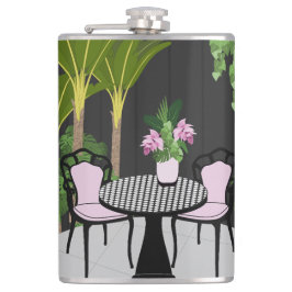 Flasques Cour du jardin de Medinilla