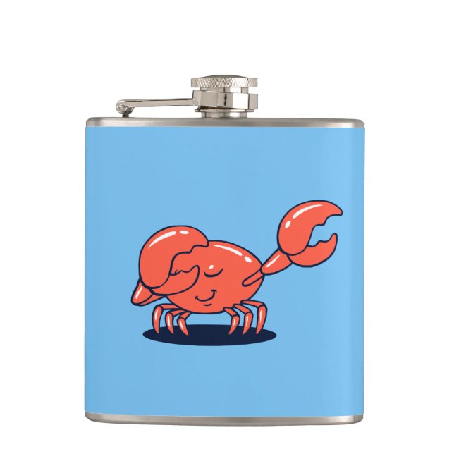 Flasques Crabe Faisant Le Dab (Devant)
