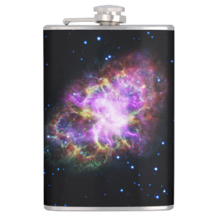Flasques Crabe Nebula Supernova Remnant Hubble Composite