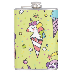 Flasques Crème glacée Pop Cute : Motif animal