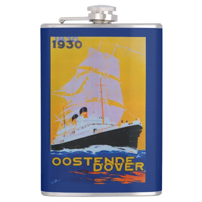 Flasques Cru PosterEurope d'Oostende Douvres (Devant)