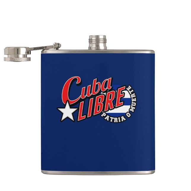 Flasques Cuba Libre Motto (Ouvert)
