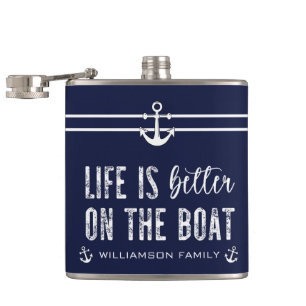 Flasques Custom Life est meilleur sur le bateau