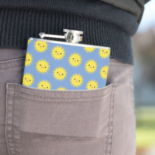 Flasques Cute Kawaii Smiling Motif