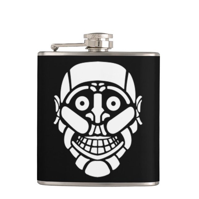 Flasques Cybersmily logo Cyberpunk flask (Devant)
