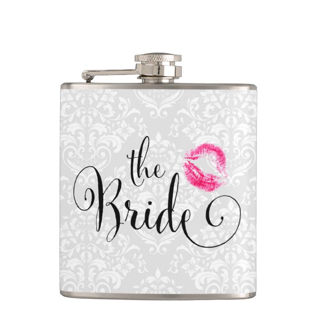 Flasques Damask Bride Kiss (Devant)