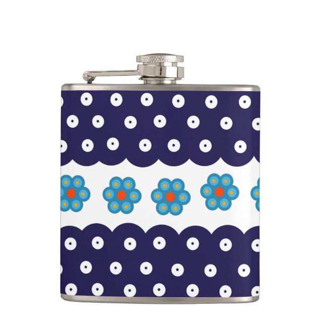 Flasques Design polonais de céramiques traditionnelles (Devant)