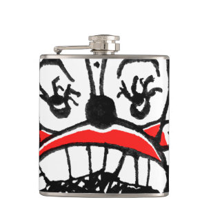Flasques Dessin foncé de clown