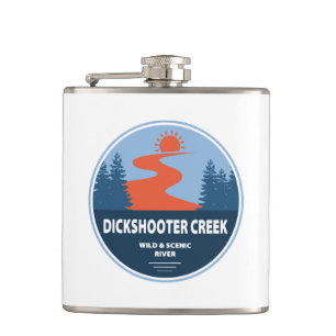Flasques Dickshooter Creek Wild and Pittoresque River Idaho