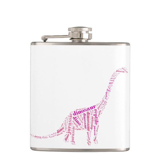 Flasques Dinosaure (Devant)