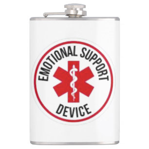 Flasques Dispositif de support émotionnel Fiole enveloppée 