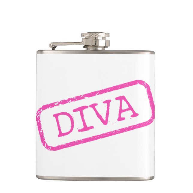 Flasques "Diva Stamped and Approuvé" (Devant)