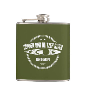 Flasques Donner und Blitzen River Oregon Kayaking