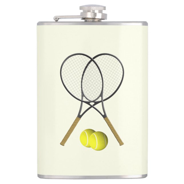 Flasques Double Tennis Crème (Devant)