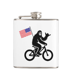 Flasques Drapeau américain Bigfoot Cycling