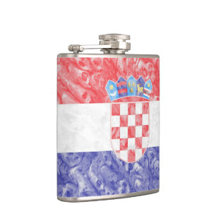 Flasques Drapeau croate