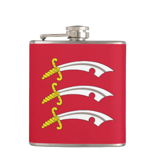 Flasques Drapeau de l'Essex Flask