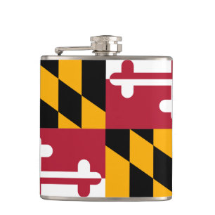 Flasques Drapeau de l'État du Maryland