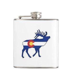 Flasques Drapeau du Colorado Elk